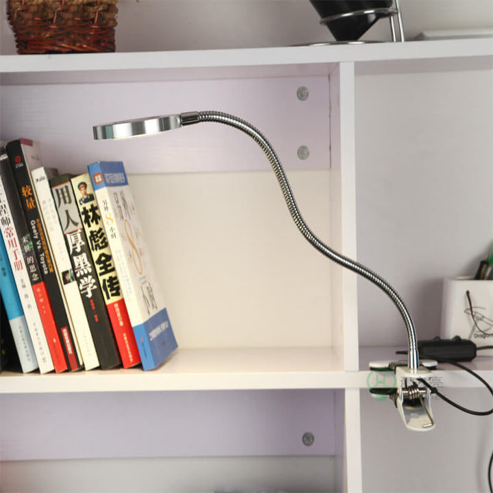 Lisslune | Creative simple USB pants button LED reading clip desk lamp