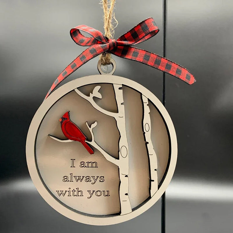 Lisslune | Handmade Memorial Ornament with Cardinals