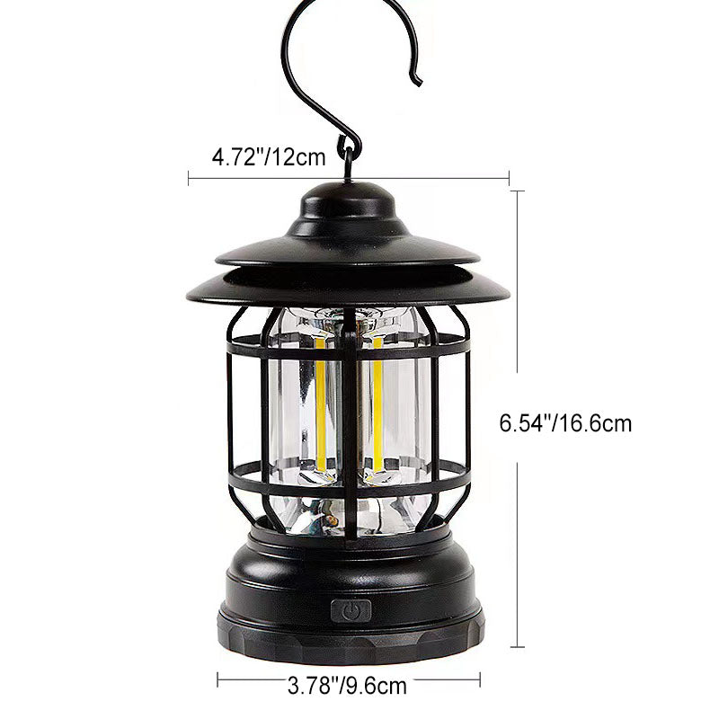 Lisslune | Contemporary Industrial Portable USB Rechargeable Camping Lamp Horse Lamp For Outdoor