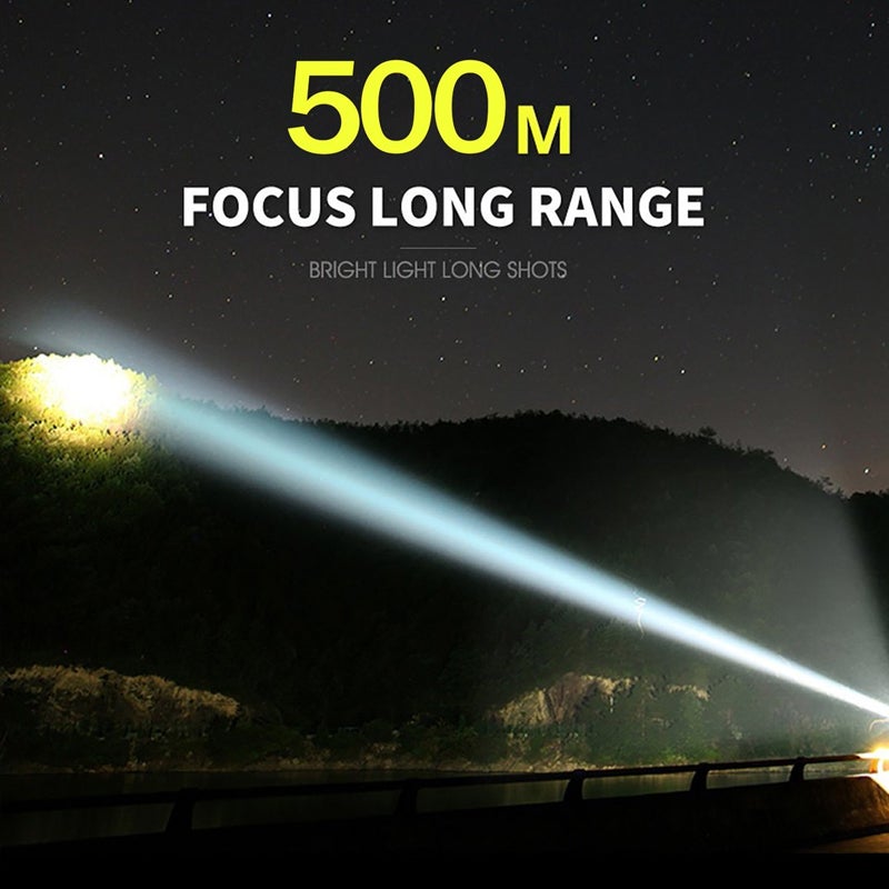 Lisslune | XHP50 Waterproof Zoomable Bright Flashlight