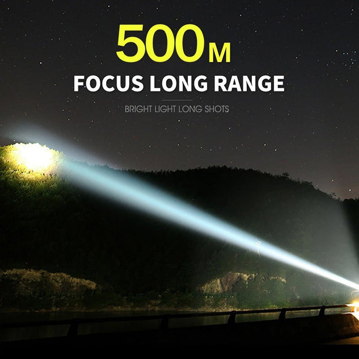 Lisslune | XHP50 Waterproof Zoomable Bright Flashlight
