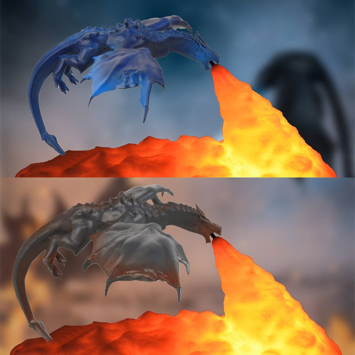 Lisslune | 3D LED Realistic Dragon Night Light