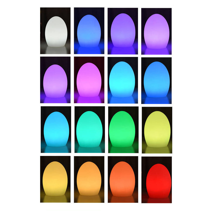 Lisslune | RGB ABS Egg-shaped LED Decorative Table Lamp
