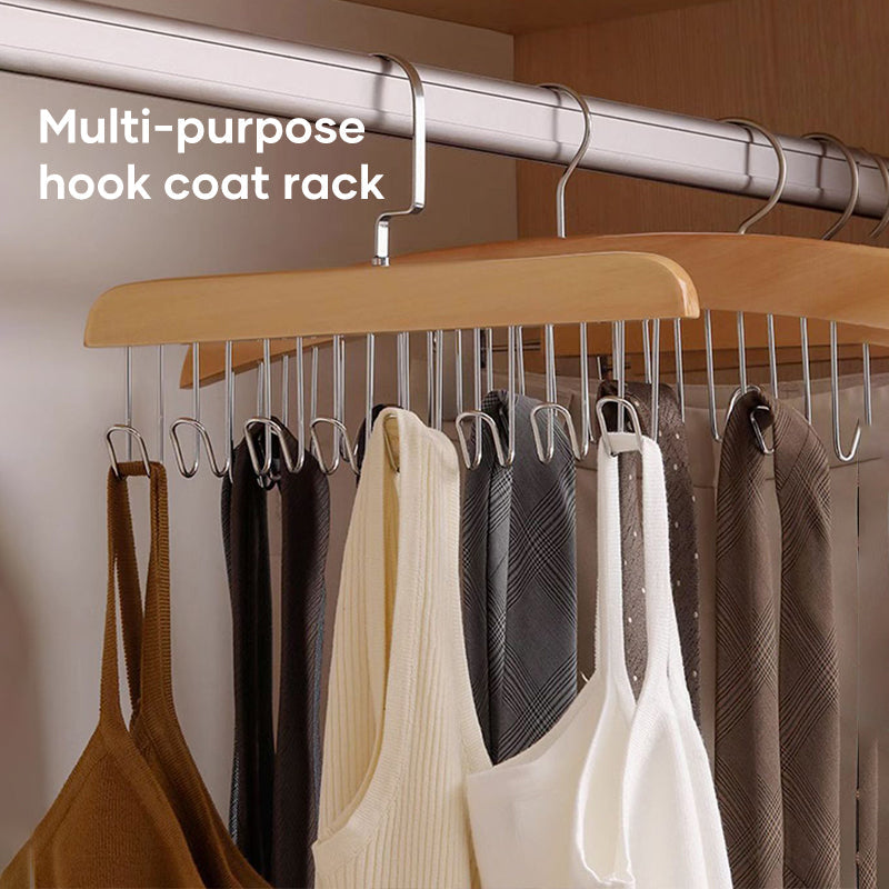 Lisslune | Anti-Slip Multi-Hook Garment Rack