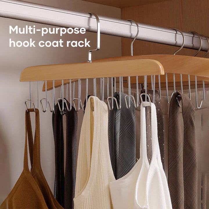 Lisslune | Anti-Slip Multi-Hook Garment Rack