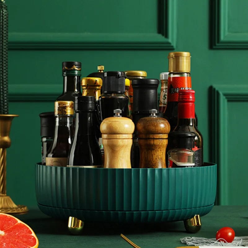 Lisslune | 360° rotating storage bowl, spice rack