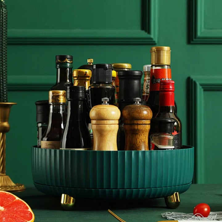 Lisslune | 360° rotating storage bowl, spice rack