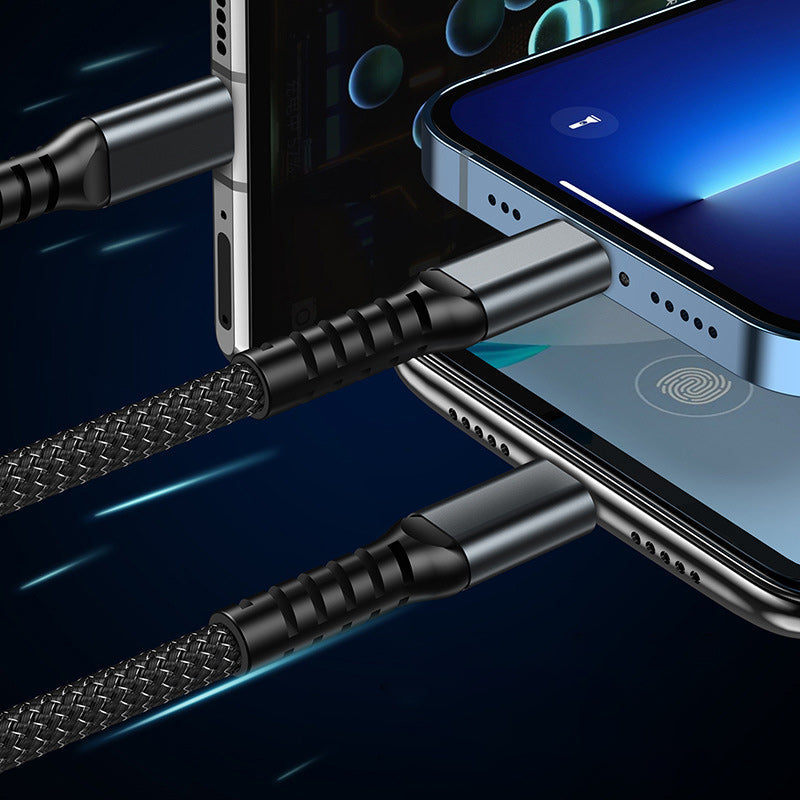 Lisslune | Super Fast Charging 3-in-1 Data Cable