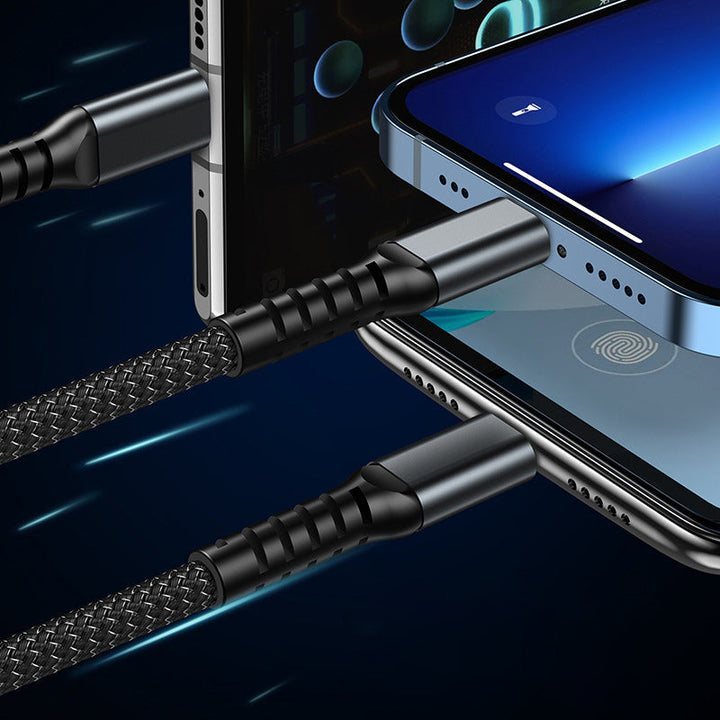 Lisslune | Super Fast Charging 3-in-1 Data Cable