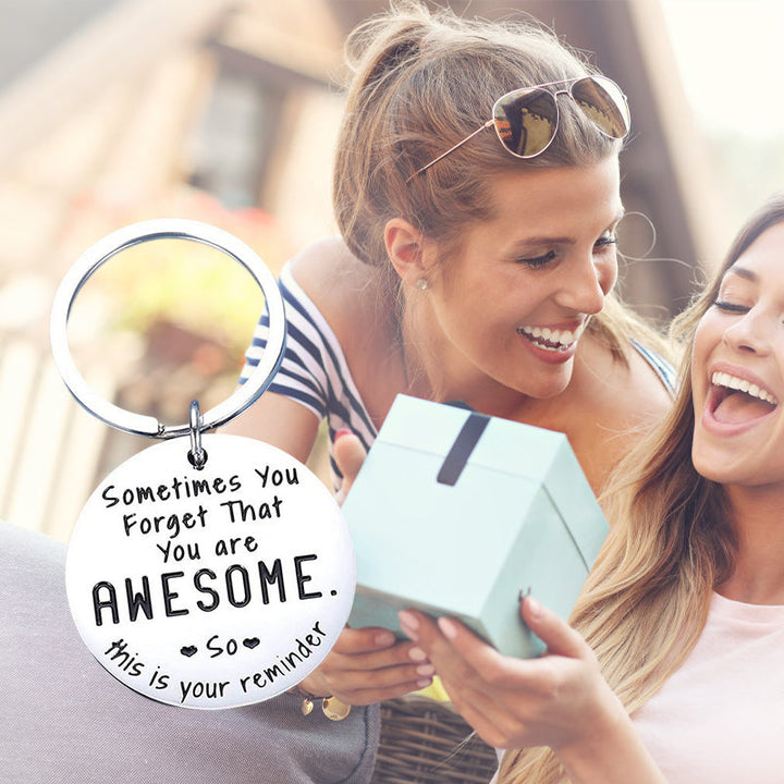 Lisslune | Inspiring best friend keychain