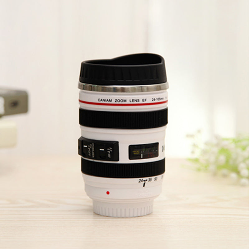 Lisslune | Camera Lens Inspired Insulated Cup Coffee Mug