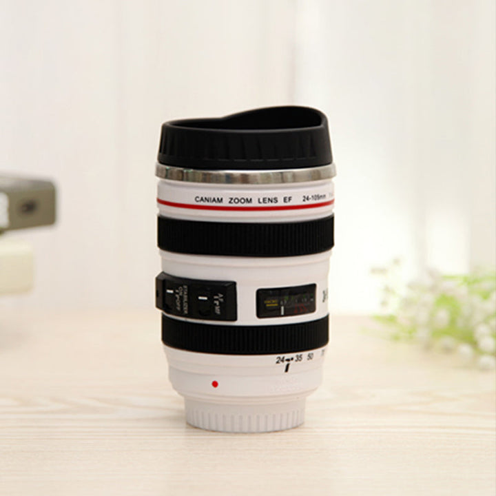 Lisslune | Camera Lens Inspired Insulated Cup Coffee Mug
