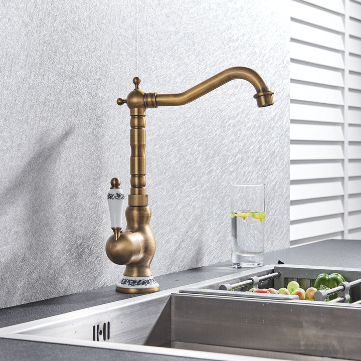 Lisslune | Antique Concise Kitchen Faucet