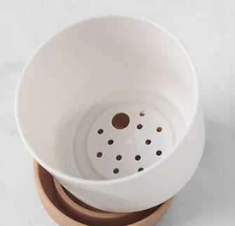 Lisslune | Self-watering flower pot for orchids and plants – Plastic plant container