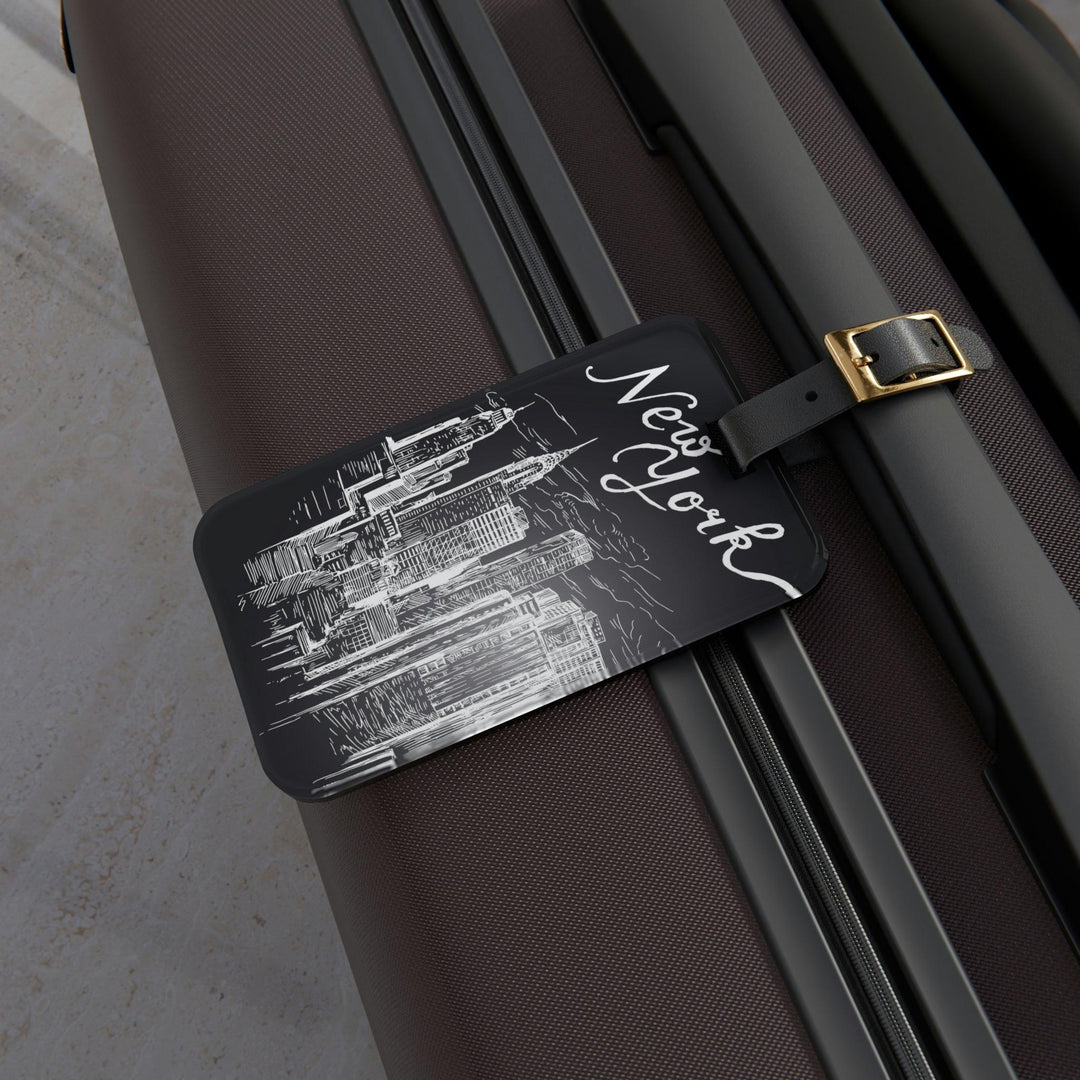 Lisslune | Adjustable Acrylic Baggage Tag: Your Stylish Travel Companion