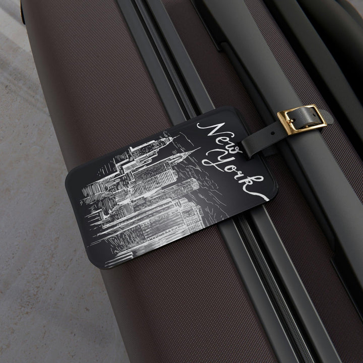 Lisslune | Adjustable Acrylic Baggage Tag: Your Stylish Travel Companion