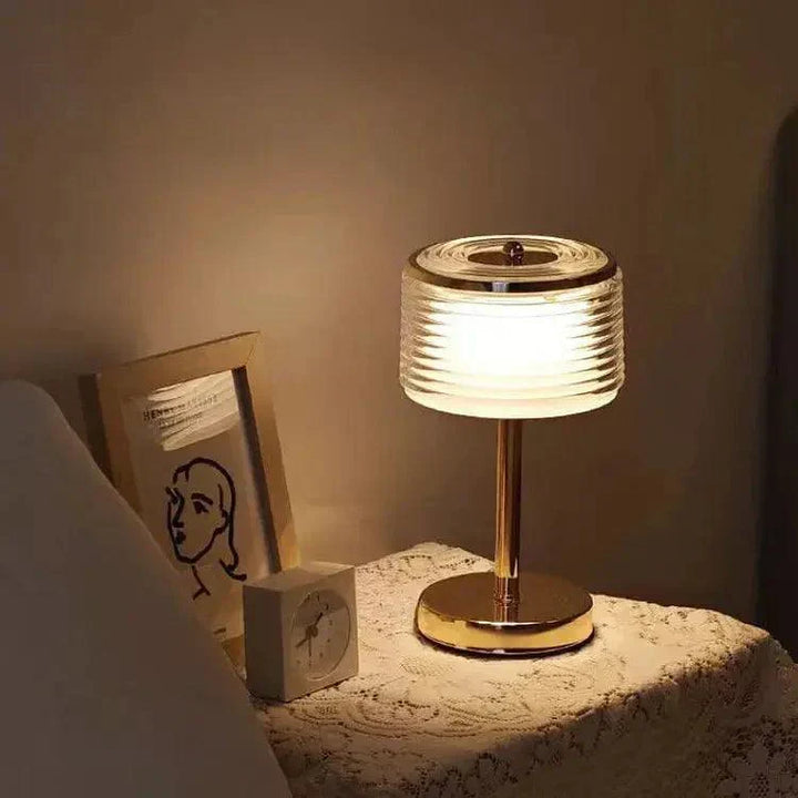 Lisslune | LumaRing - Stylish Table Lamp with Clean Lines