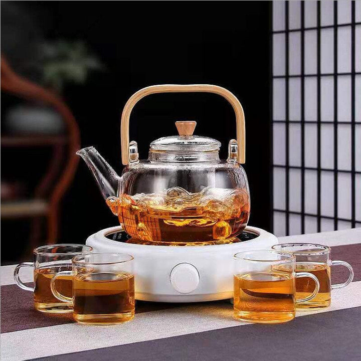 Lisslune | Meditative Eastern Style Heat Resistant Teapot