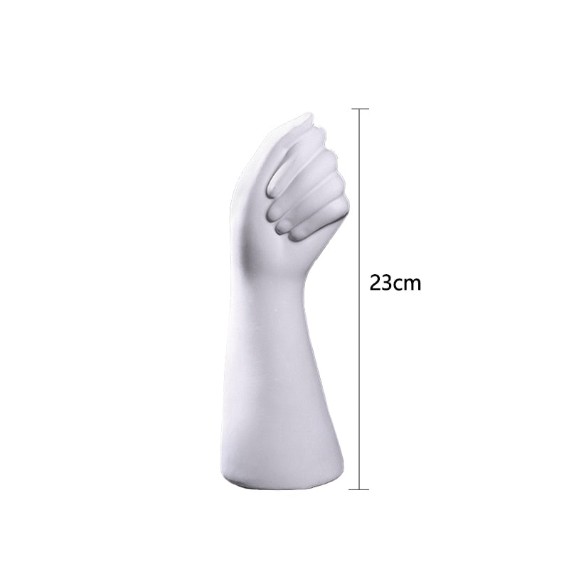 Lisslune | Ceramics Vase Modern Creative Hand Vase Flowers  Home Decor Gifts