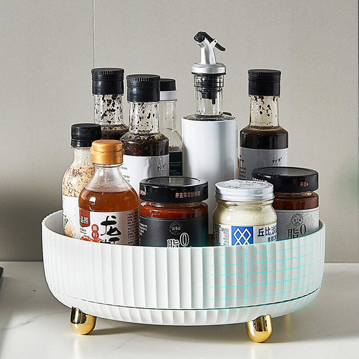 Lisslune | 360° rotating storage bowl, spice rack