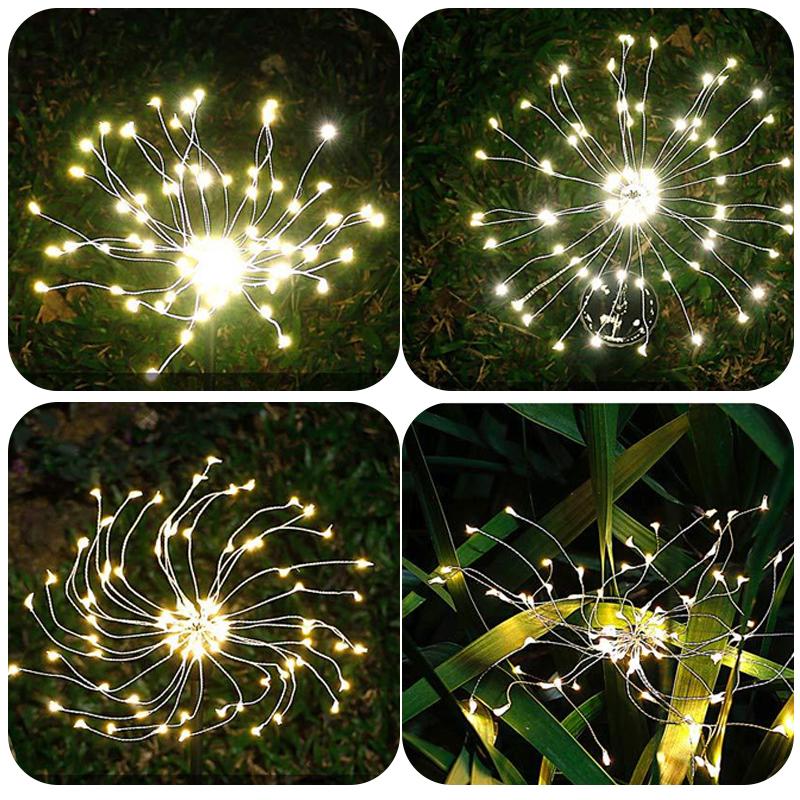 Lisslune | Solar Garden Fireworks Lamp