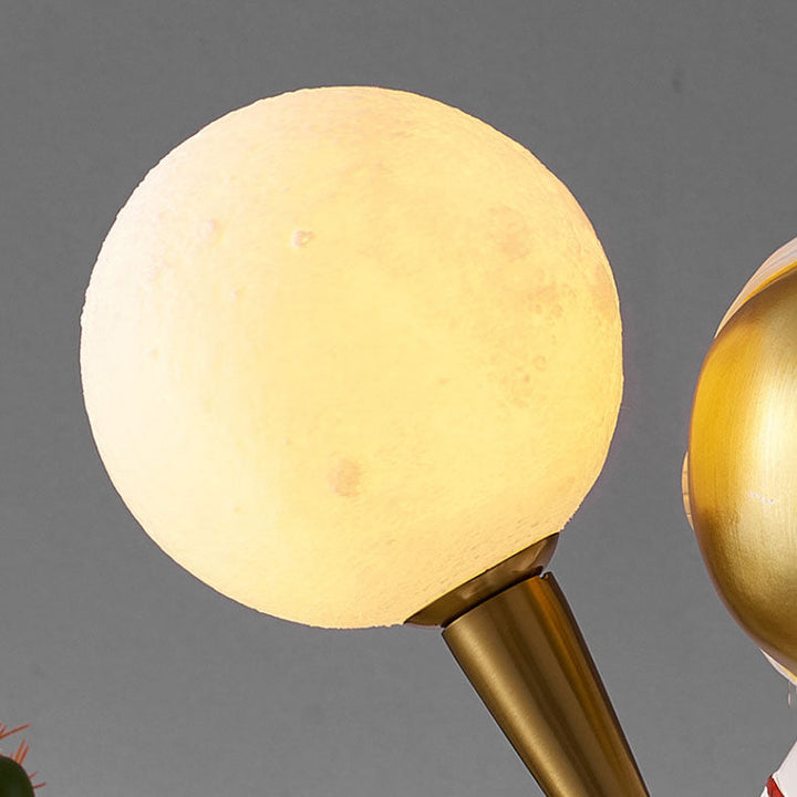 Lisslune | CosmoBuddy Astronaut Wall Lamp | Creative Design | Resin & ABS | LED Bedroom Light