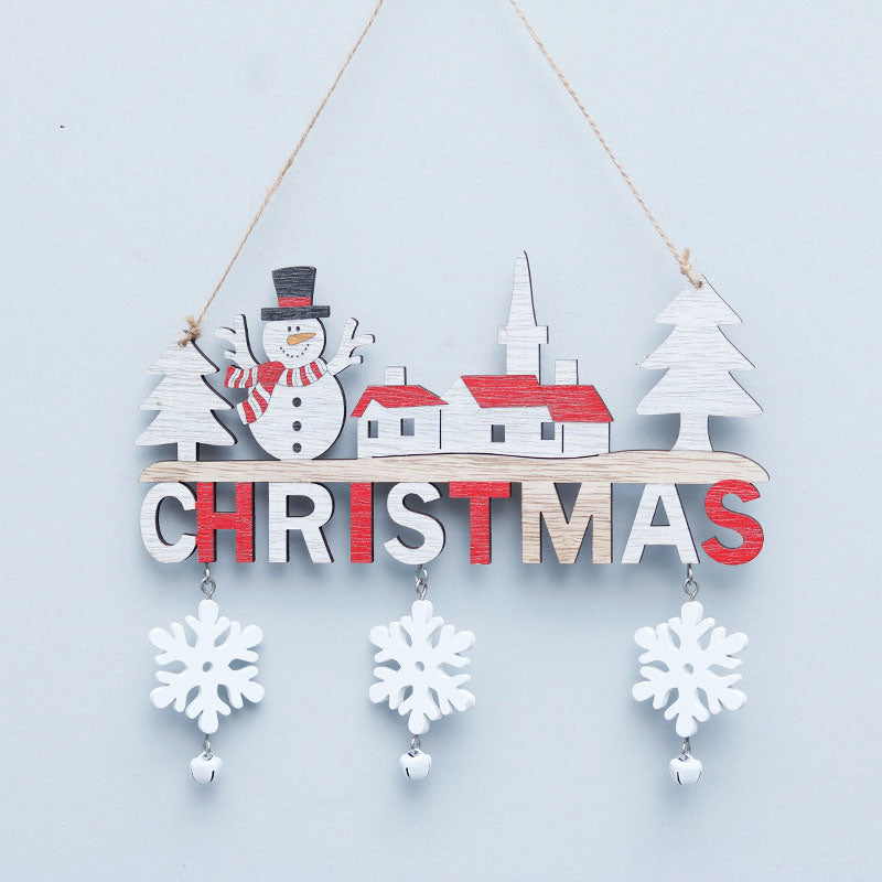 Lisslune | Creative Christmas wall decoration made of wood