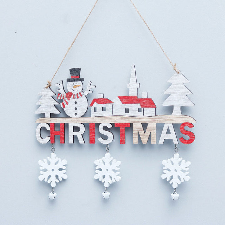 Lisslune | Creative Christmas wall decoration made of wood