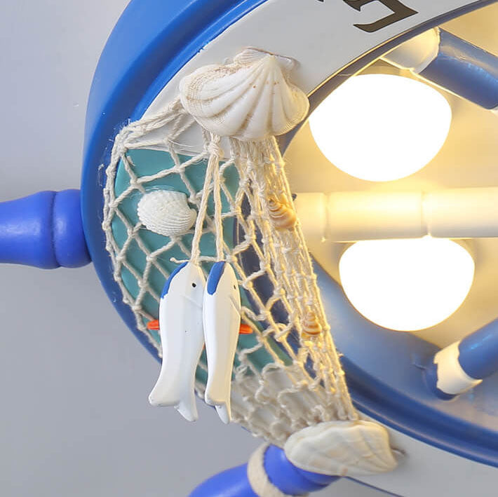 Lisslune | NautiGlow Children's Room LED Ceiling Lamp | Sailboat Design | Cartoon Style | Ambient Lighting