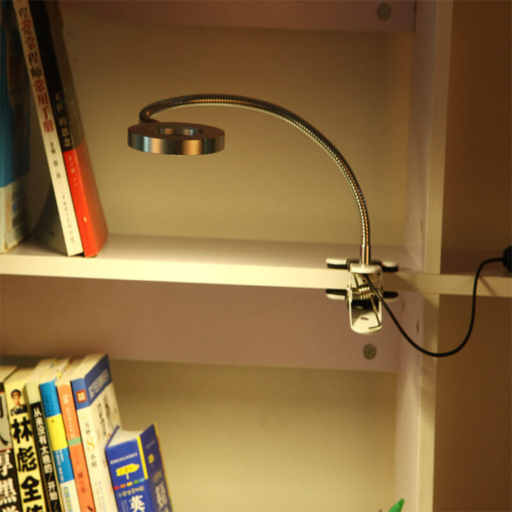 Lisslune | Creative simple USB pants button LED reading clip desk lamp