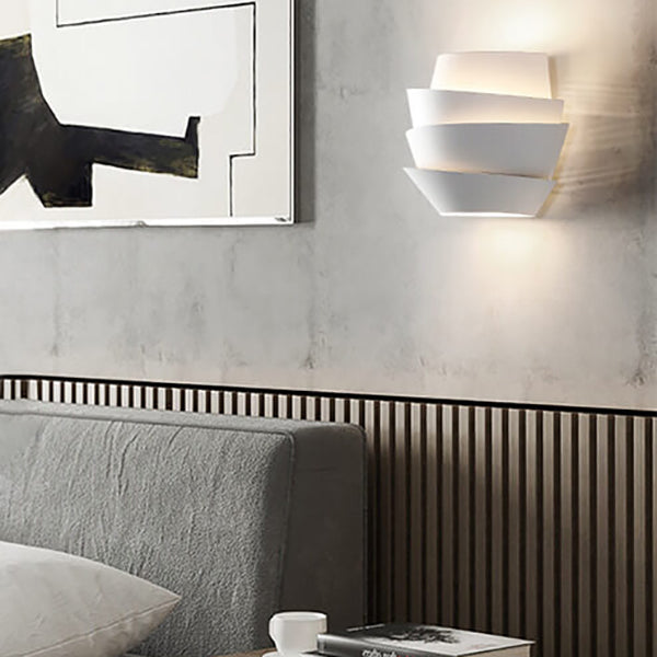 Lisslune | NordGlow Dual Light Wall Sconce – Scandinavian Style Iron Wall Lamp for Modern Interiors