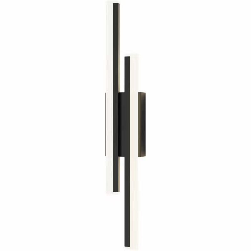 Lisslune | LuxLine Modern LED Wall Lamp | Minimalist Design | Iron & Acrylic | Dimmable Light