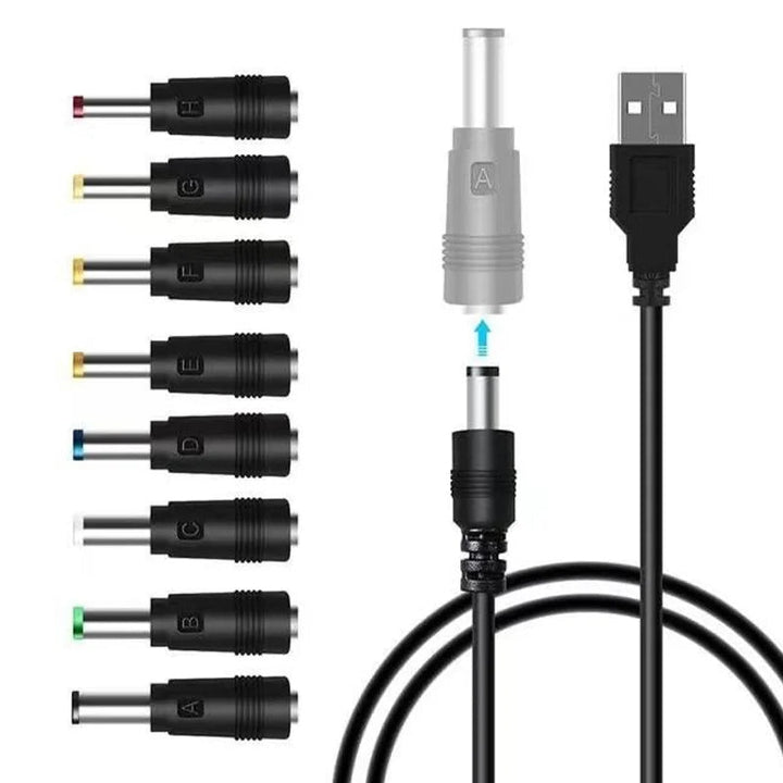 Lisslune | 8-in-1 universal DC adapter