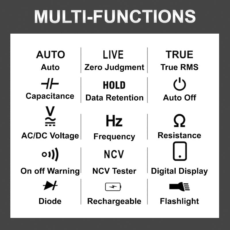 Lisslune | Universal digital multimeter