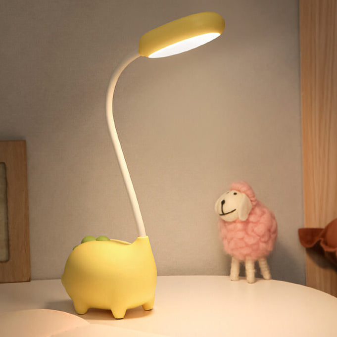 Lisslune | Rechargeable LED Desk Lamp with Cartoon Dinosaur Eye Care