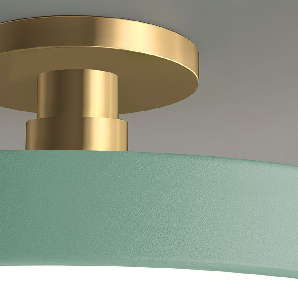 Lisslune | Modern LED Semi Flush Mount Ceiling Light | Energy-Saving. Durable Design for Hallway. Dining Room & Living Room