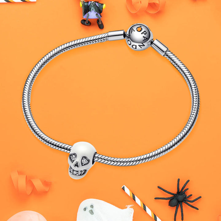 Lisslune | Shining Glitter Skull Pendant