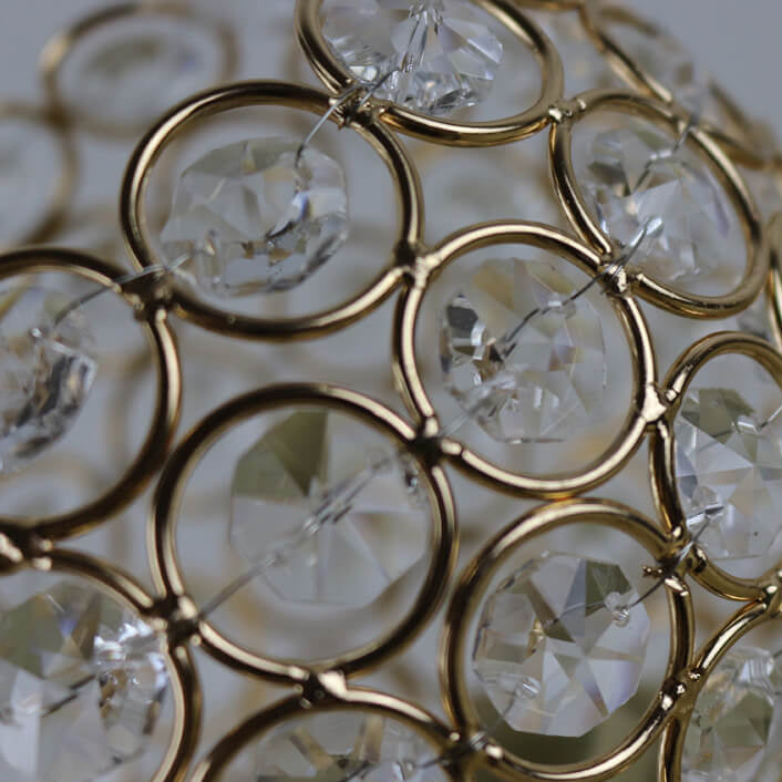 Lisslune | European Luxury Crystal Ball 1-Light Art Table Lamp