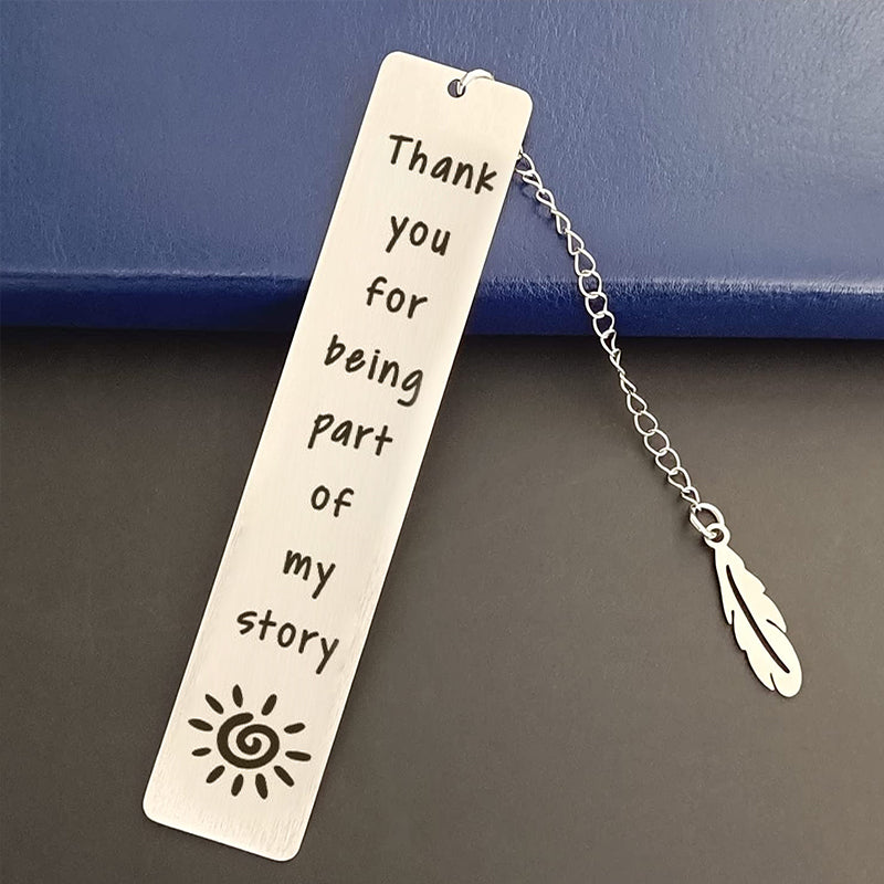 Lisslune | Longer Stainless Steel Bookmark