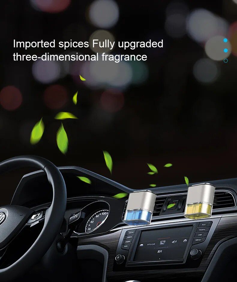 Lisslune | Compact Alloy Air Valve Car Air Purifier