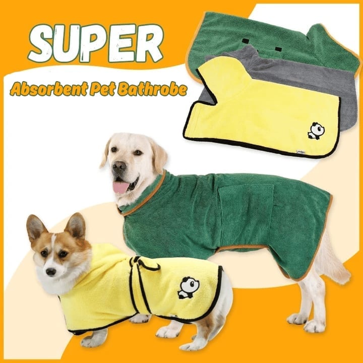 Lisslune | mamymarket™ - Super absorbent pet bathrobe