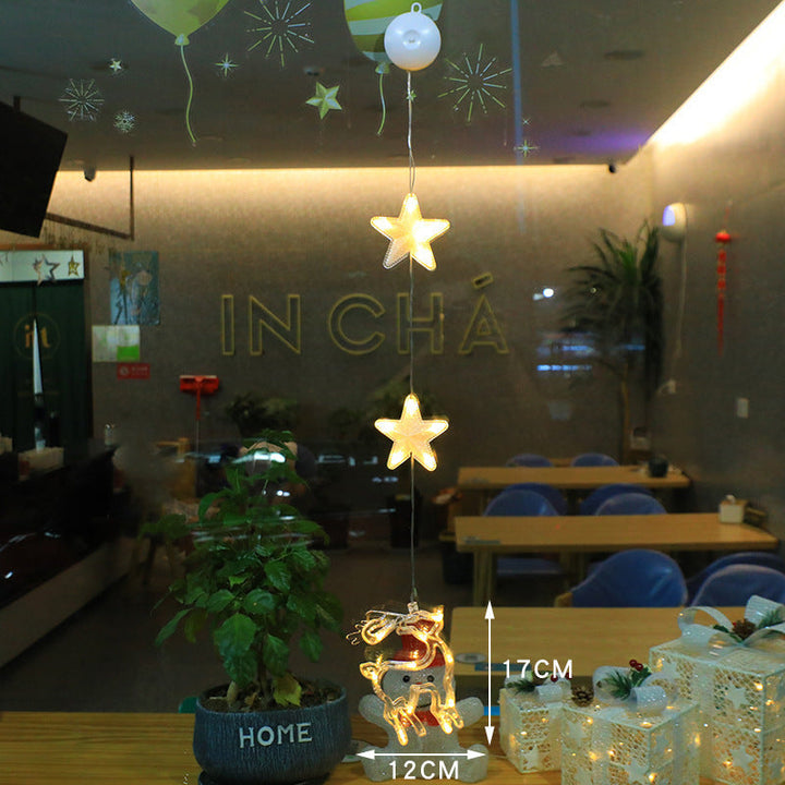 Lisslune | Christmas Window Lighting with Suction Cup