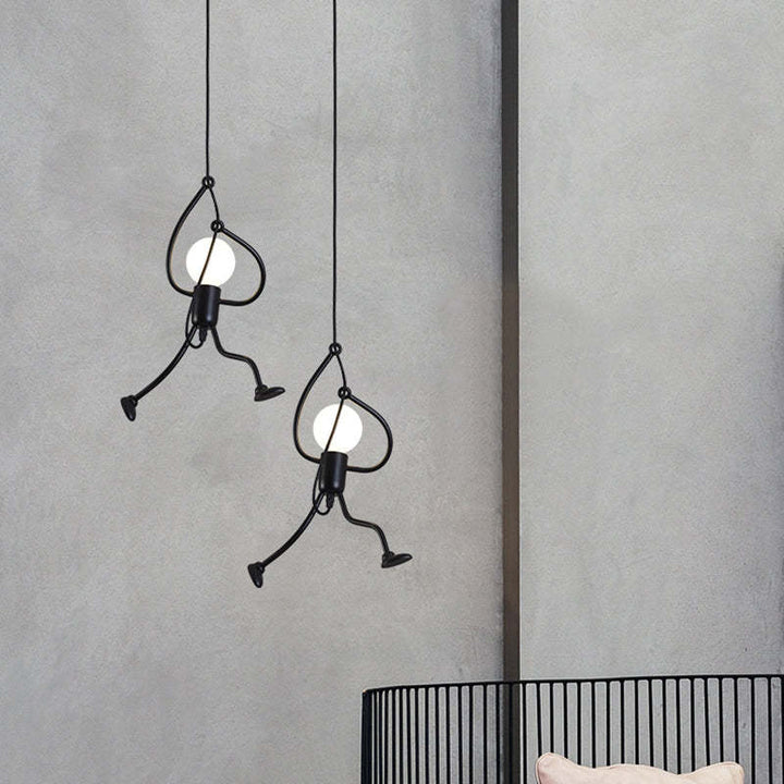 Lisslune | Retro Iron Man Pendant Light