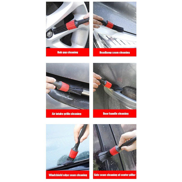 Lisslune | 5-piece car care brush set