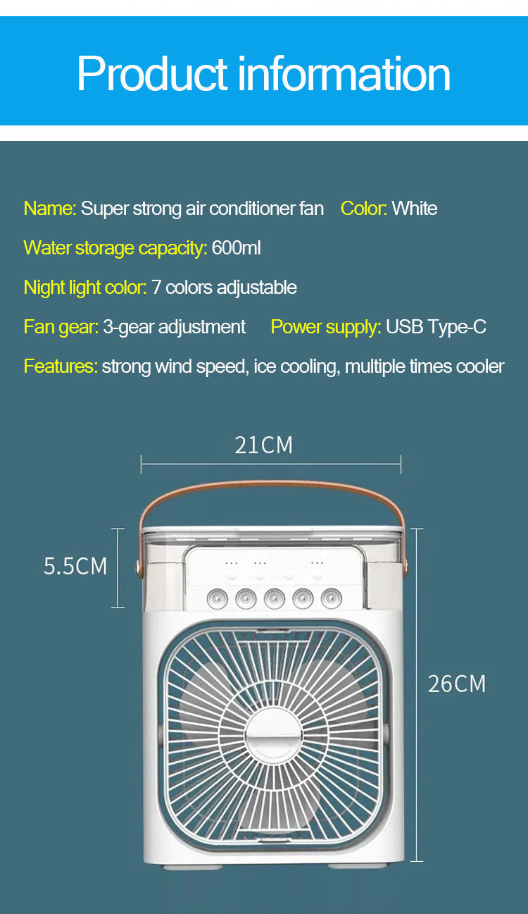 Lisslune | Portable Mini Air Cooling Fan
