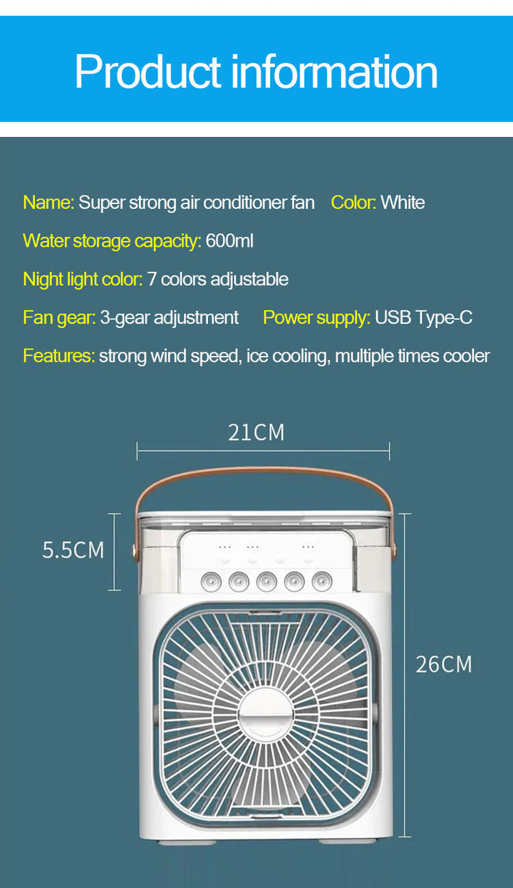 Lisslune | Portable Mini Air Cooling Fan