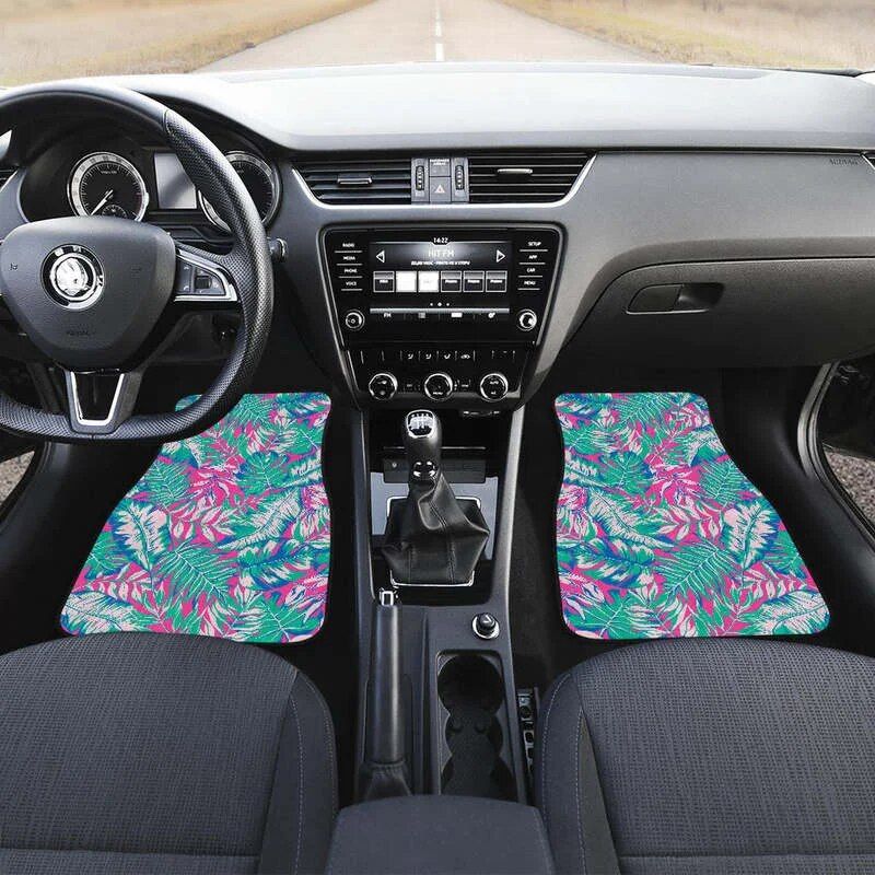 Lisslune | Tropical Flower Car Mats