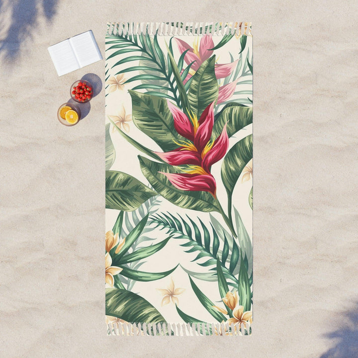 Lisslune | Tropical Boho Bliss Tassel Beach Wrap - Your Ultimate Outdoor Companion