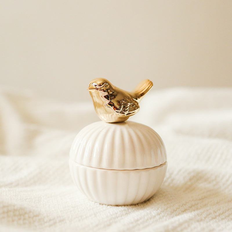 Rynx Elegance Animal Figurine Handle Jewelry Storage Box