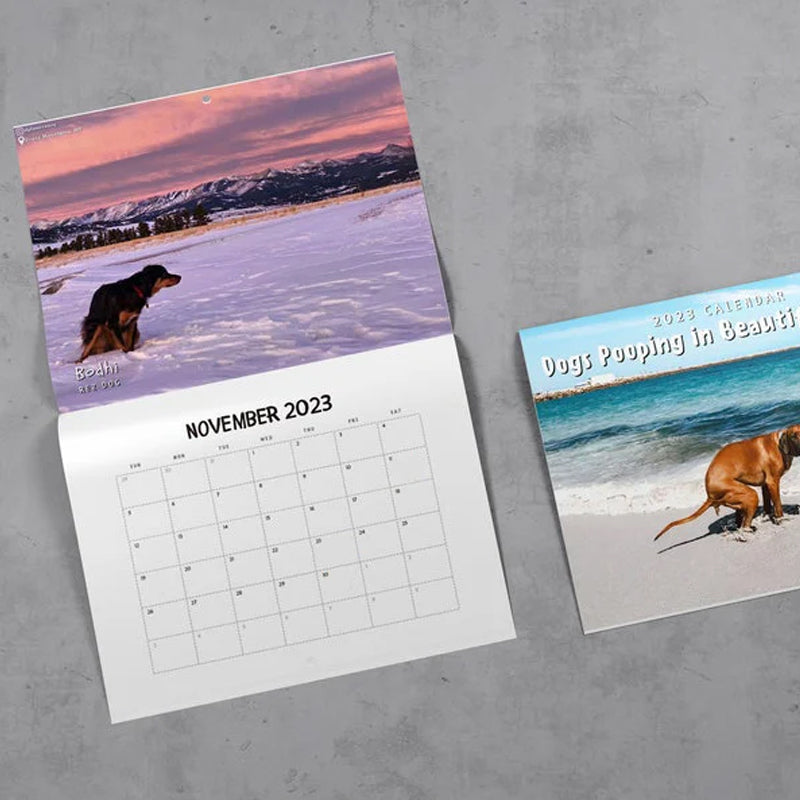 Lisslune | Pooping Pooches Dog Calendar